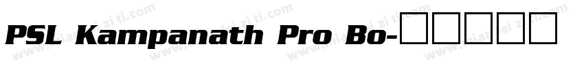 PSL Kampanath Pro Bo字体转换